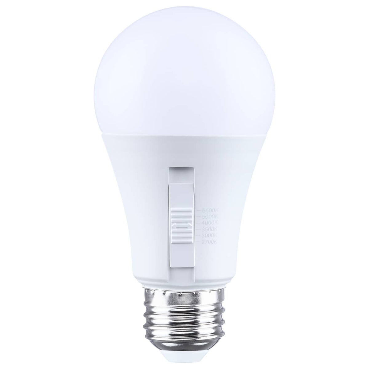 Satco LED A19 Wattage and Color Selectable Light Bulb - E26 Base – Dimmable
