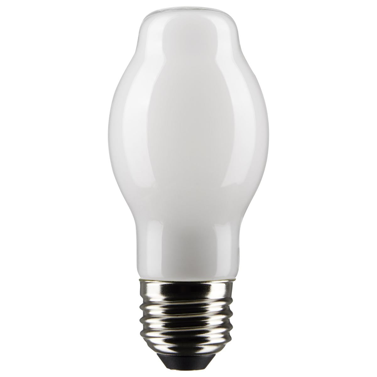 Satco LED Frosted BT15 Bulb – 8W – 60W Equivalent – E26 Base – Warm White – 2700K