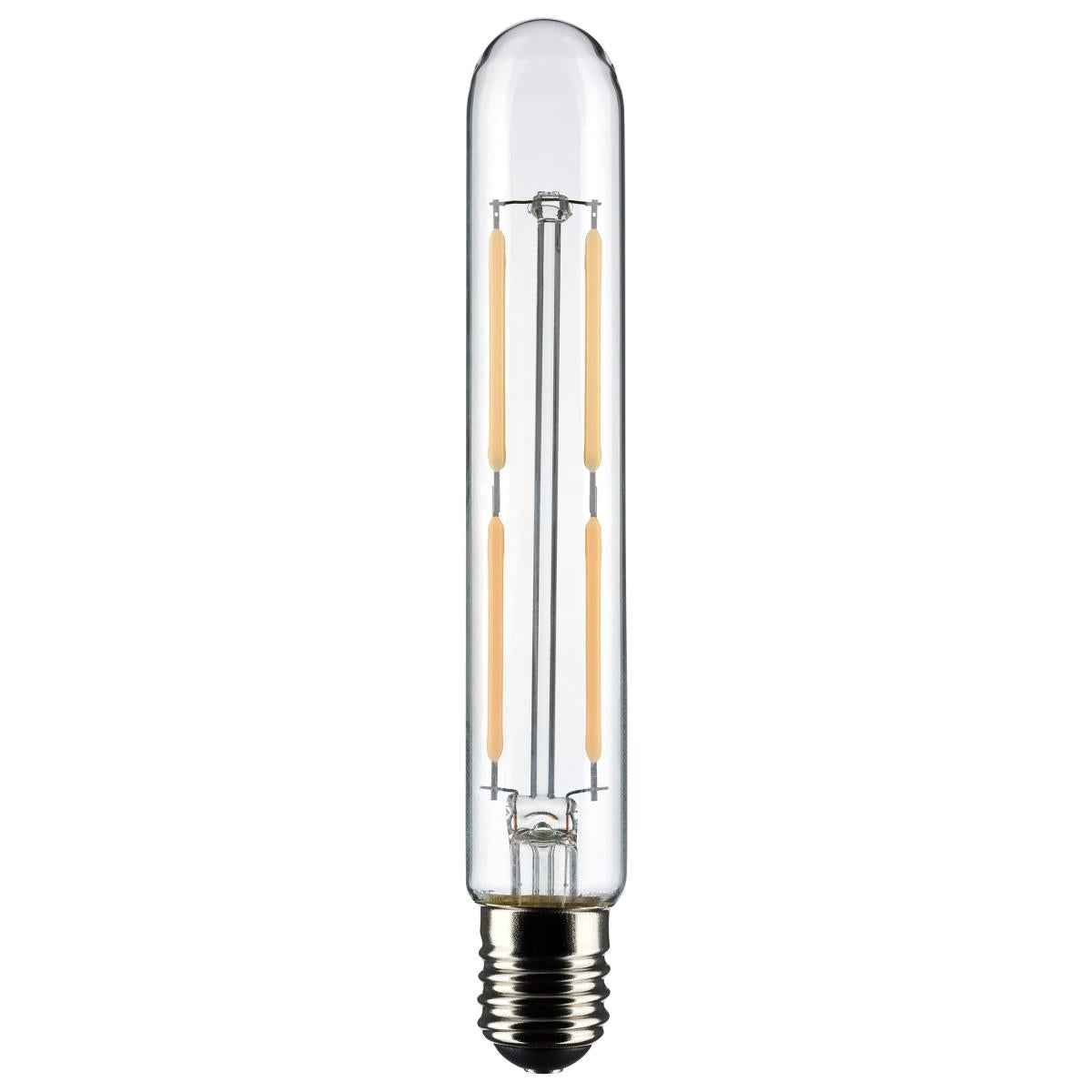 Satco LED T6.5 Tubular Light Bulb – 4W – 40W Equivalent – E17 Base – Clear – 3000K