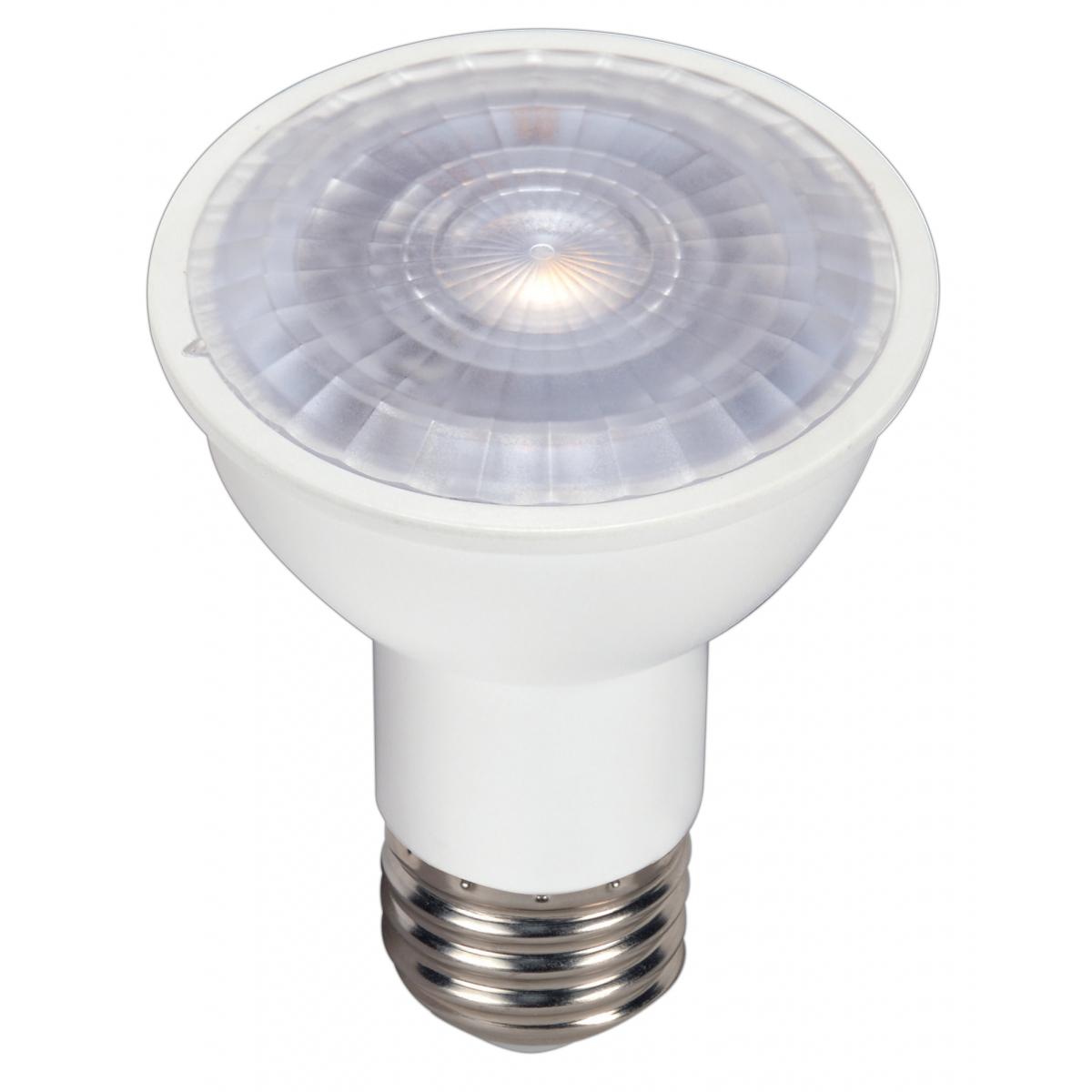 Satco LED PAR16 Bulb – 6.5W – 60W Halogen Equivalent – E26 Base – Warm White – 3000K