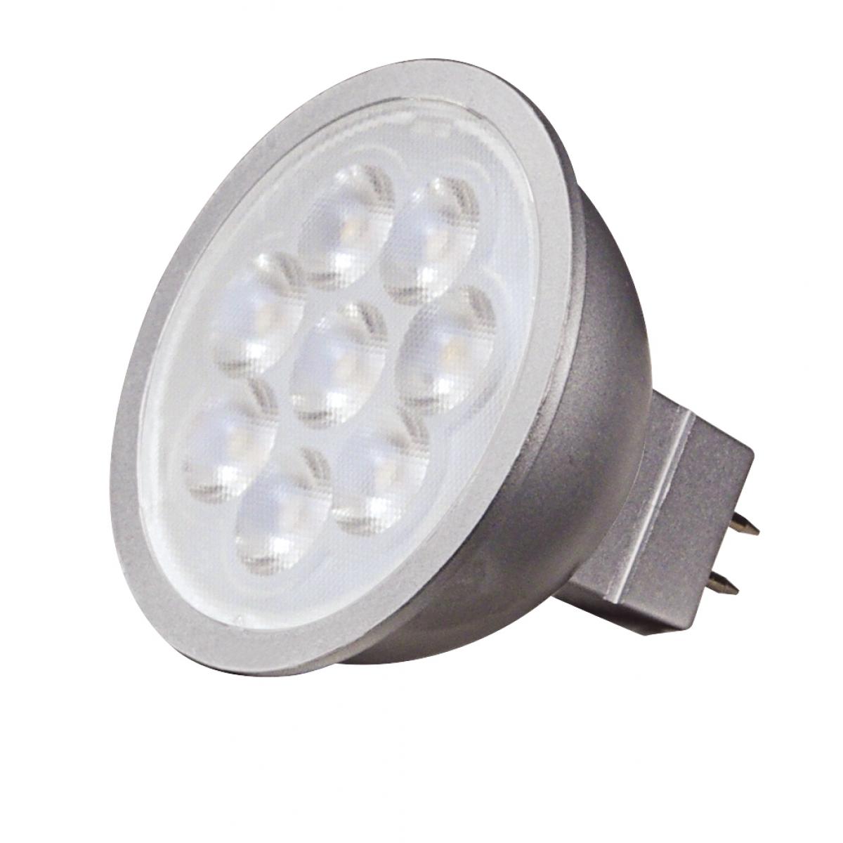 Satco LED MR16 Bulb – 6.5W – 50W Halogen Equivalent – GU5.3 Base – Warm White –3000K