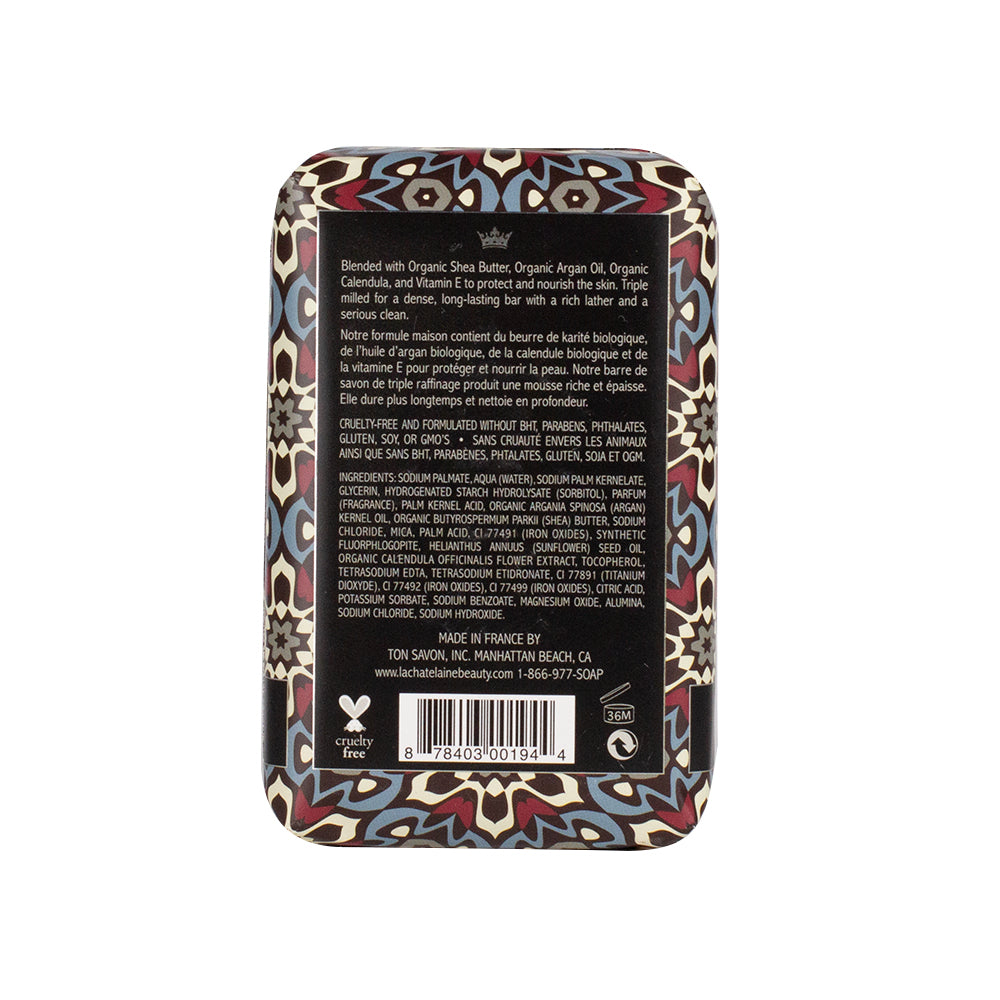 La Chatelaine Luxury Soap Bar – Sandalwood – 8.8oz