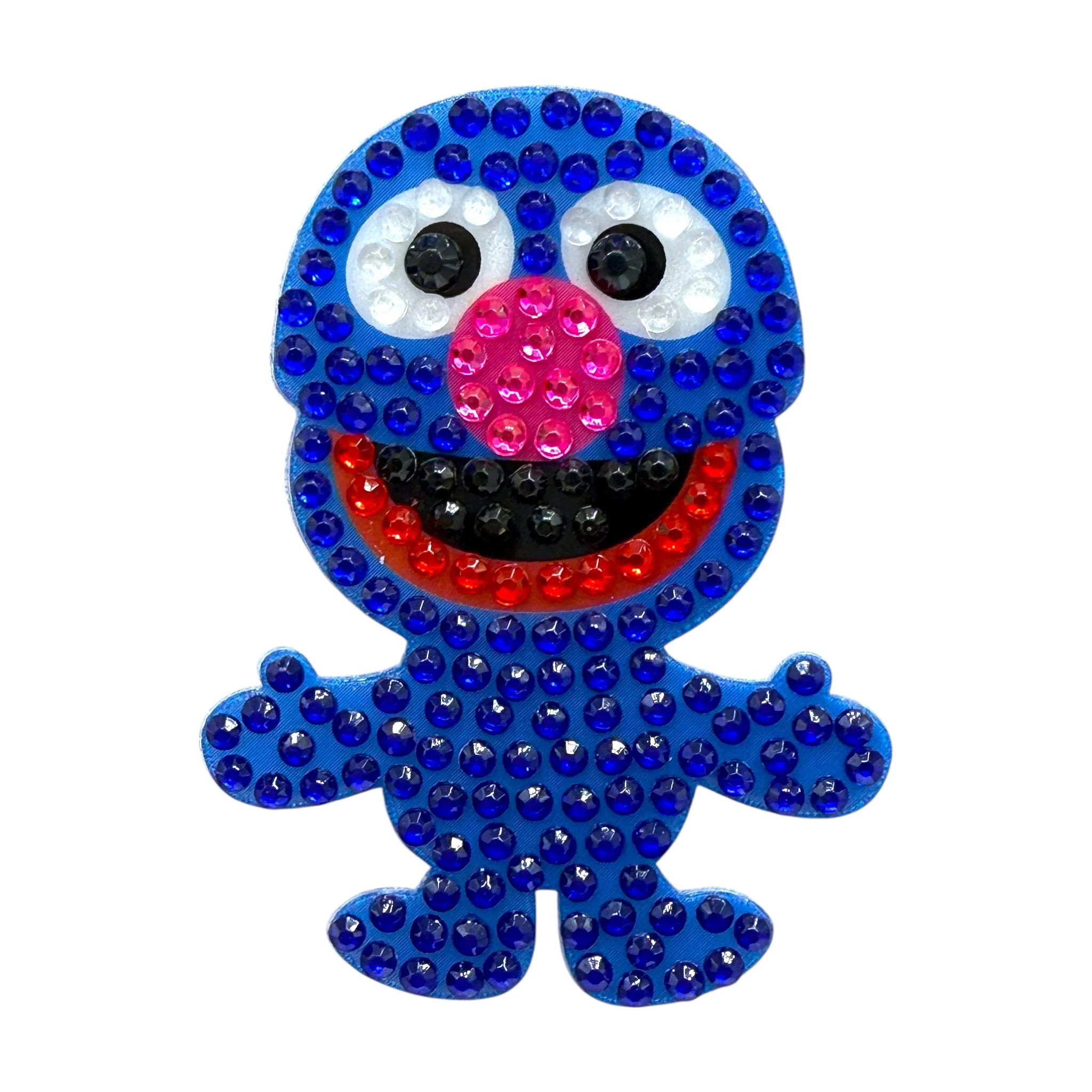 StickerBeans Sesame Street Collection – Grover – Sparkle Sticker – 2"
