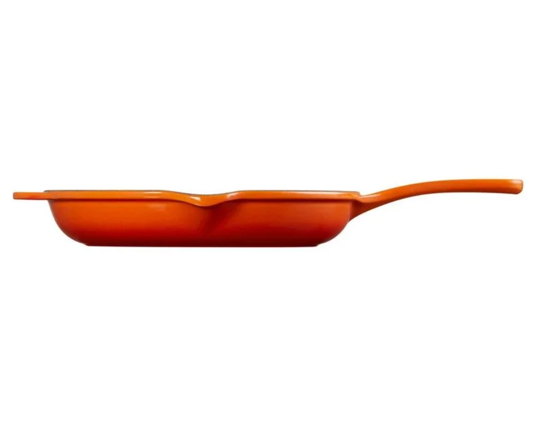 Le Creuset 经典铸铁煎锅特惠 – 6.33英寸 – 樱桃红