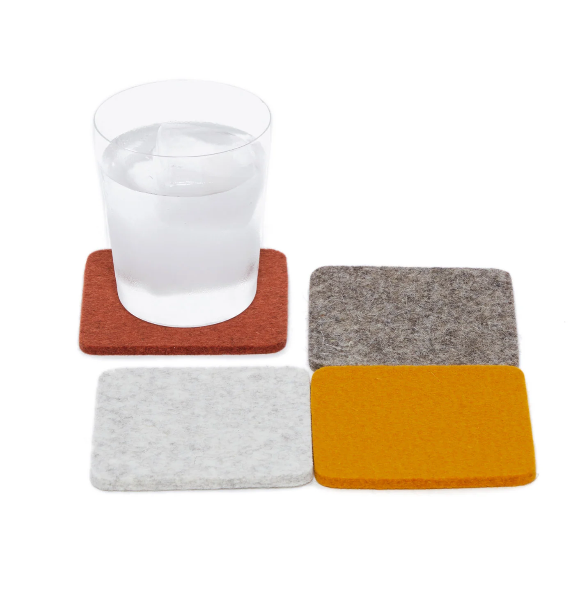 Graf Lantz Bierfilzl Square Felt Coaster – Desert Sun – 4pk