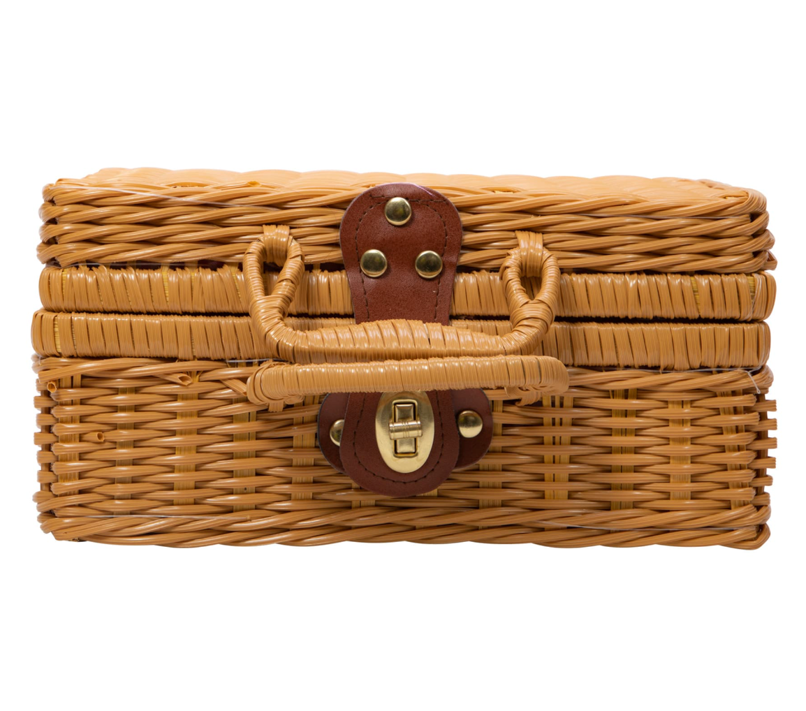 Butterfly Tea Set Basket For Kids