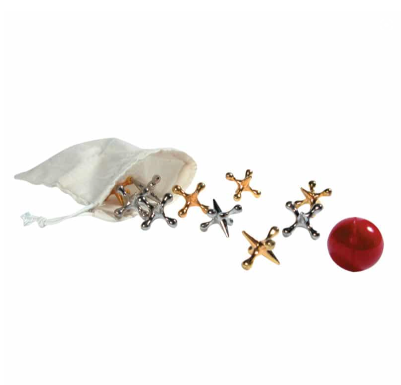 Old Fashioned Metal Jacks Game