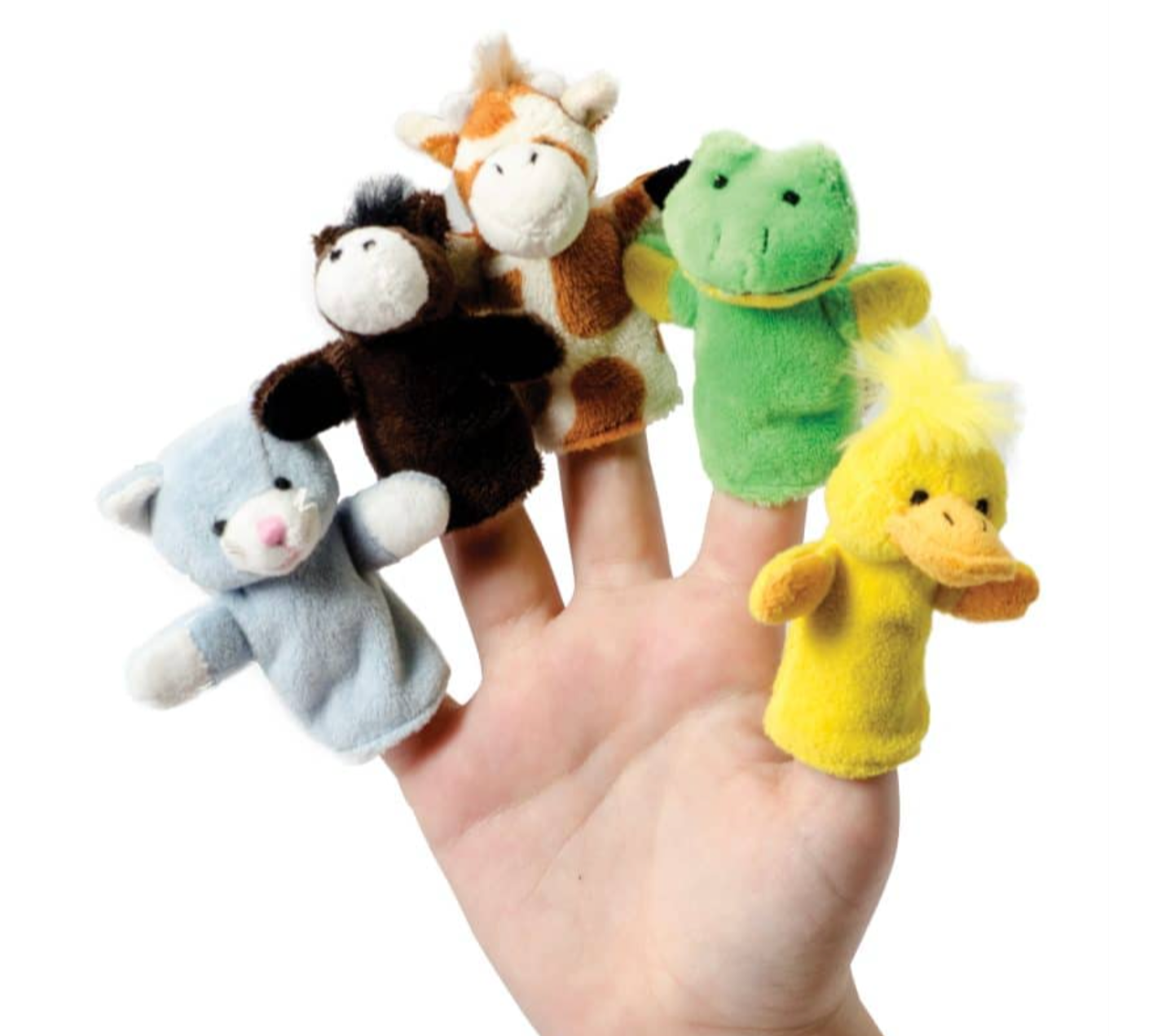 Animal Finger Hand Puppet – Assorted Sold Individually