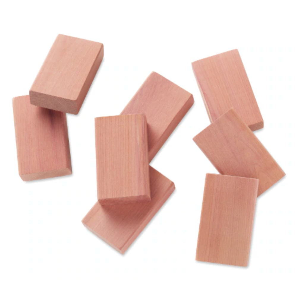 Cedar Wood Blocks - Pack of 8