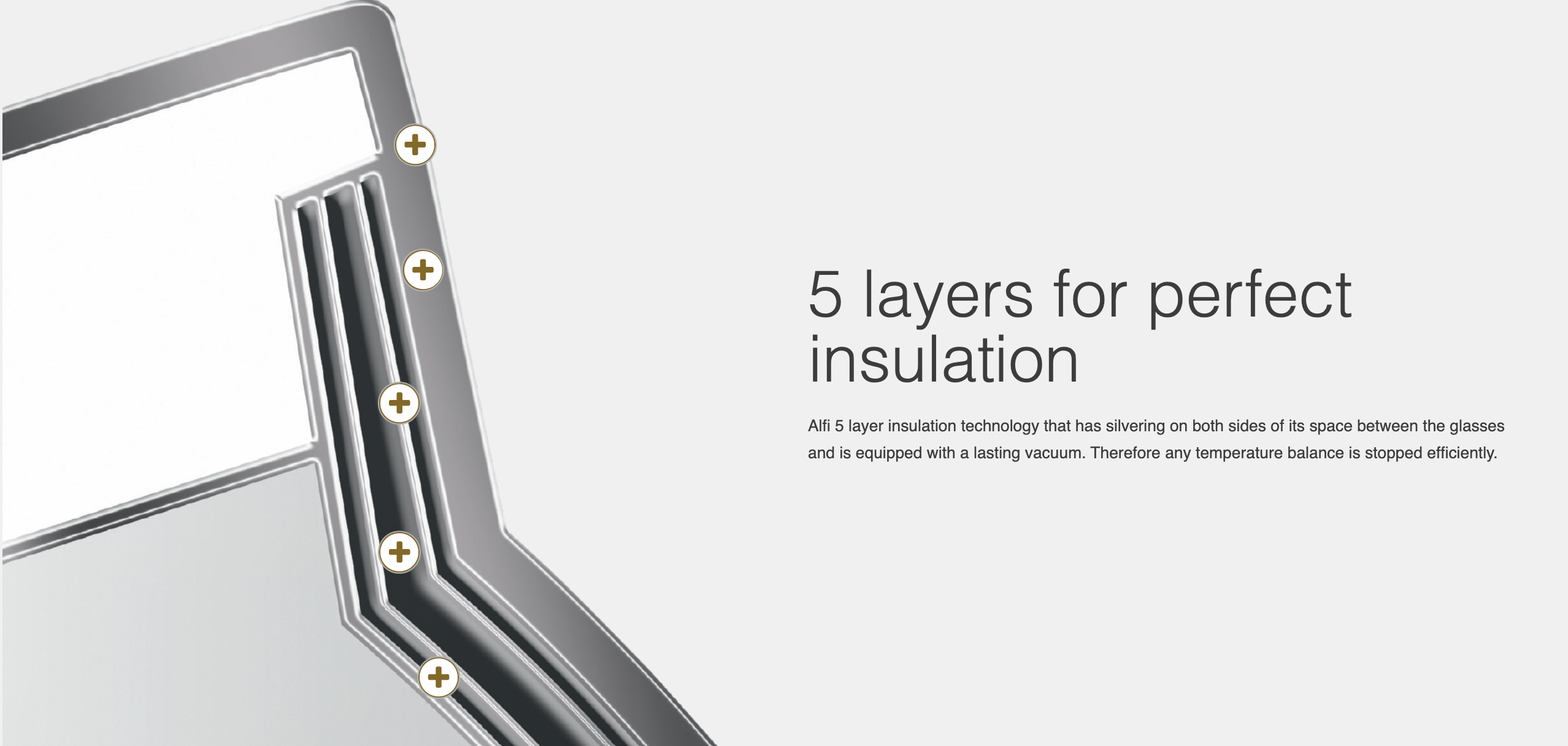 Alfi Senso Thermal Dispenser Vacuum Carafe – 1 Liter – Chrome Plated Metal