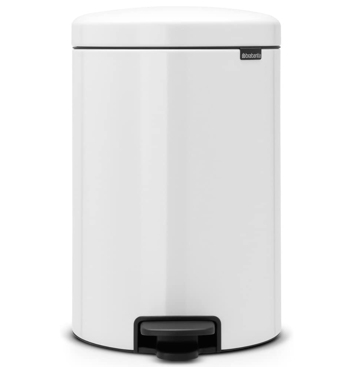Brabantia NewIcon Step Trash Can – 5.3 Gal – 20L - White - LOCAL UPPER EAST SIDE DELIVERY ONLY