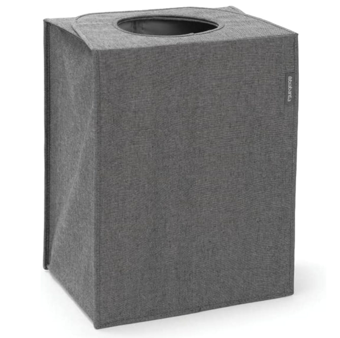 Brabantia Rectangular Laundry Bag With Quick-Drop Opening – Grey – 14.5 Gal