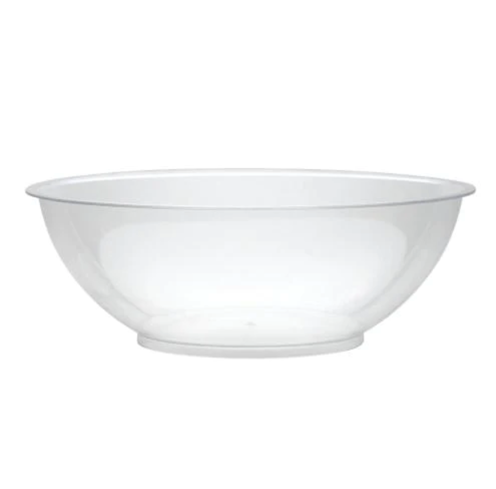 Clear Plastic Serving Bowl 10qt