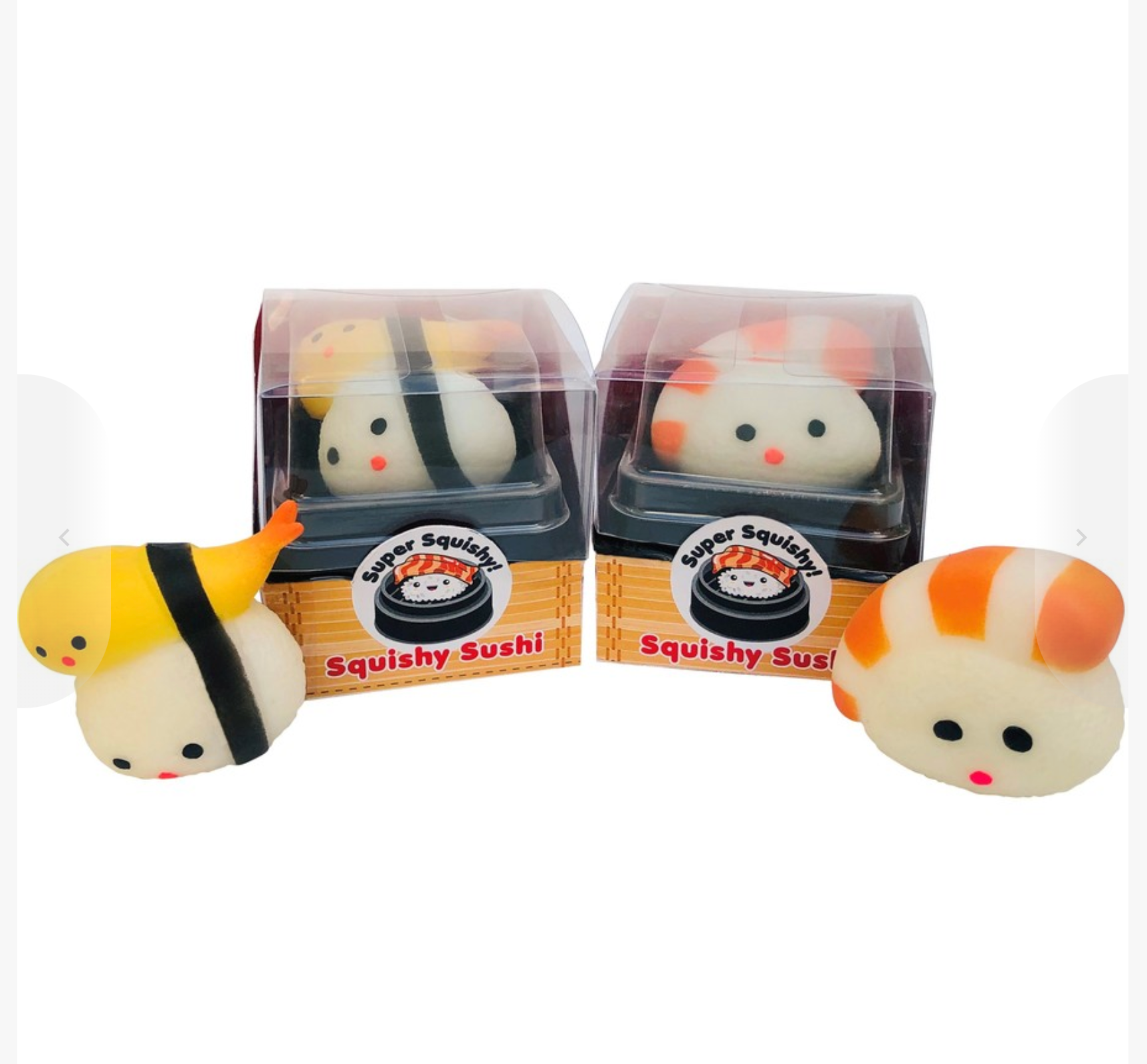 Squishy Sushi Stress Ball Toy – Assorted Styles Sold Separately