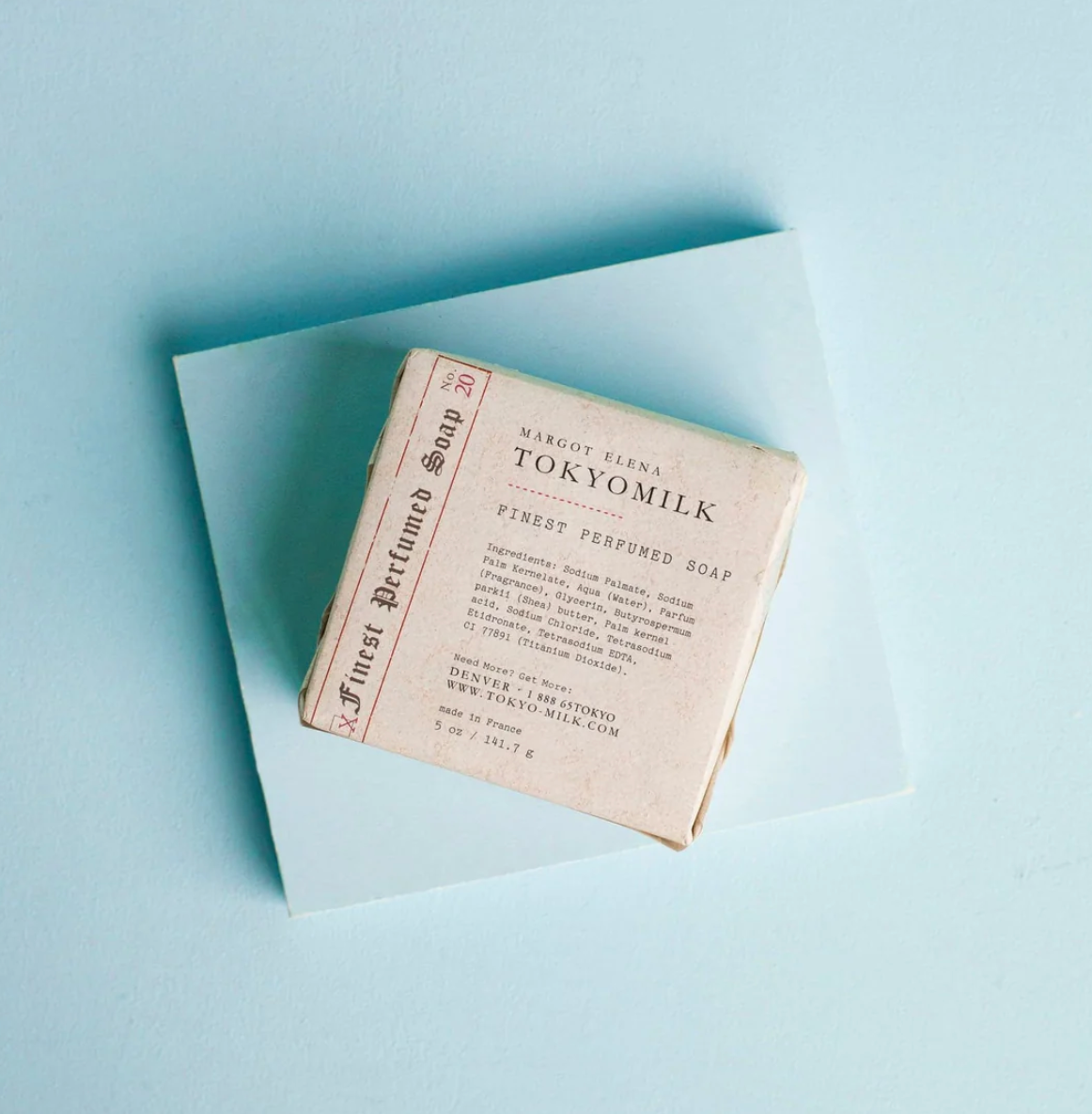 Tokyomilk "Just Because" Finest Perfumed Soap – Green Tea Fragrance - 4oz