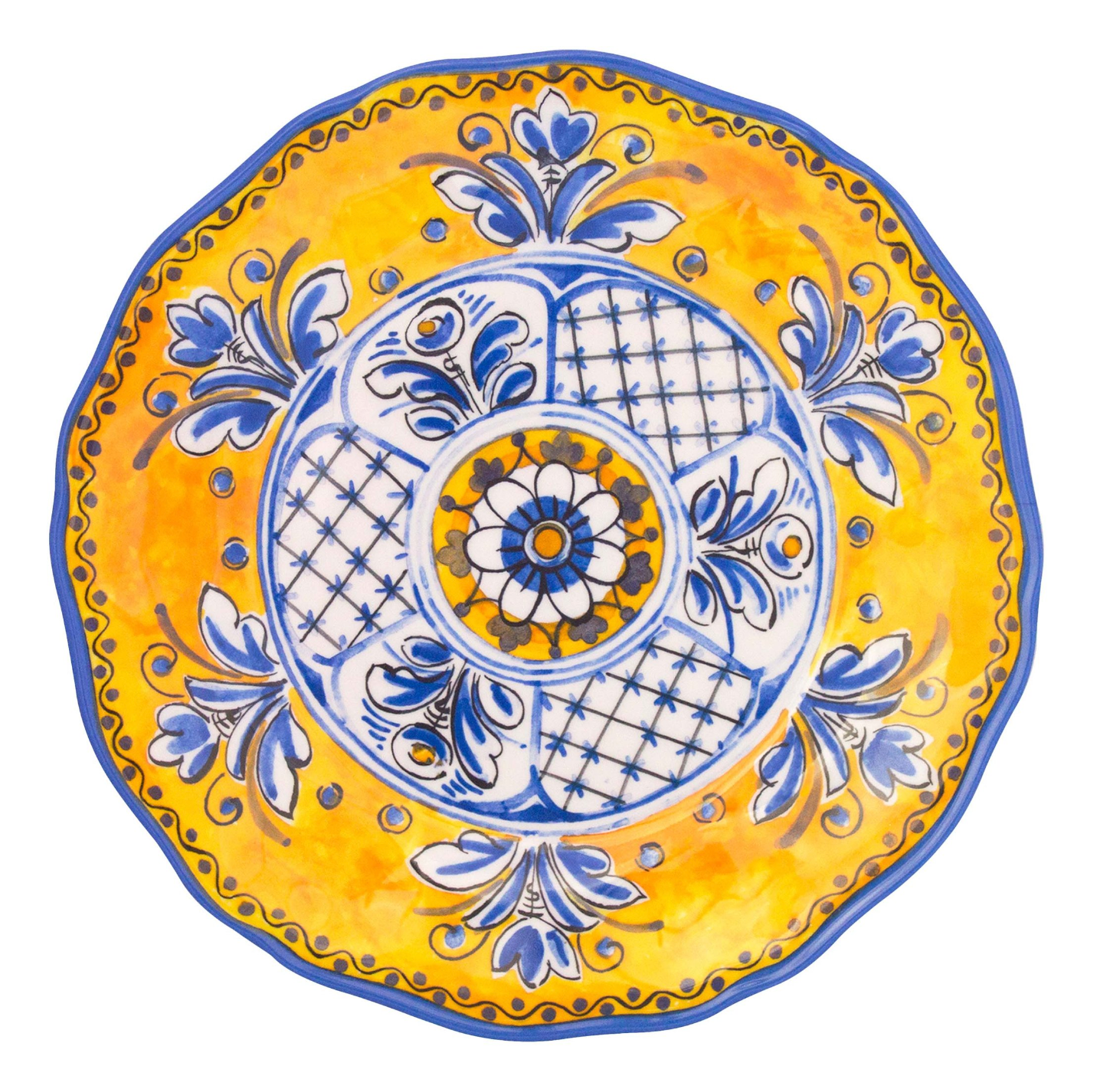Le Cadeaux 11" Melamine Dinner Plate – Benidorm