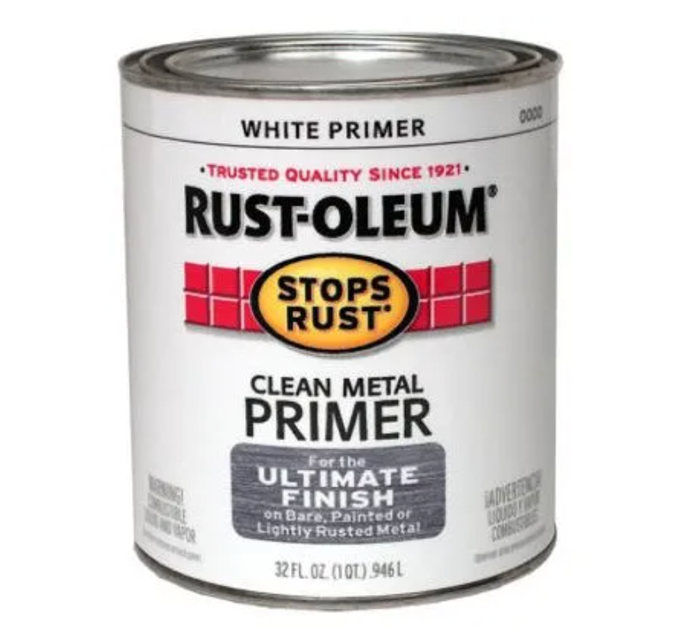 White Clean Metal Primer – 1qt.
