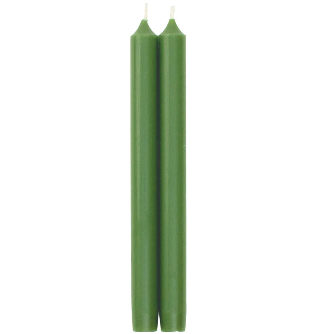 Caspari Tapered Candles in Leaf Green – 10inch – 2pk