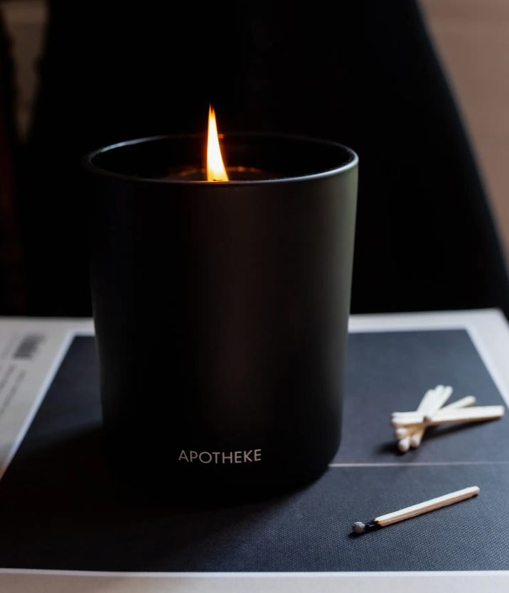 Apotheke Charcoal Signature Candle – 11oz