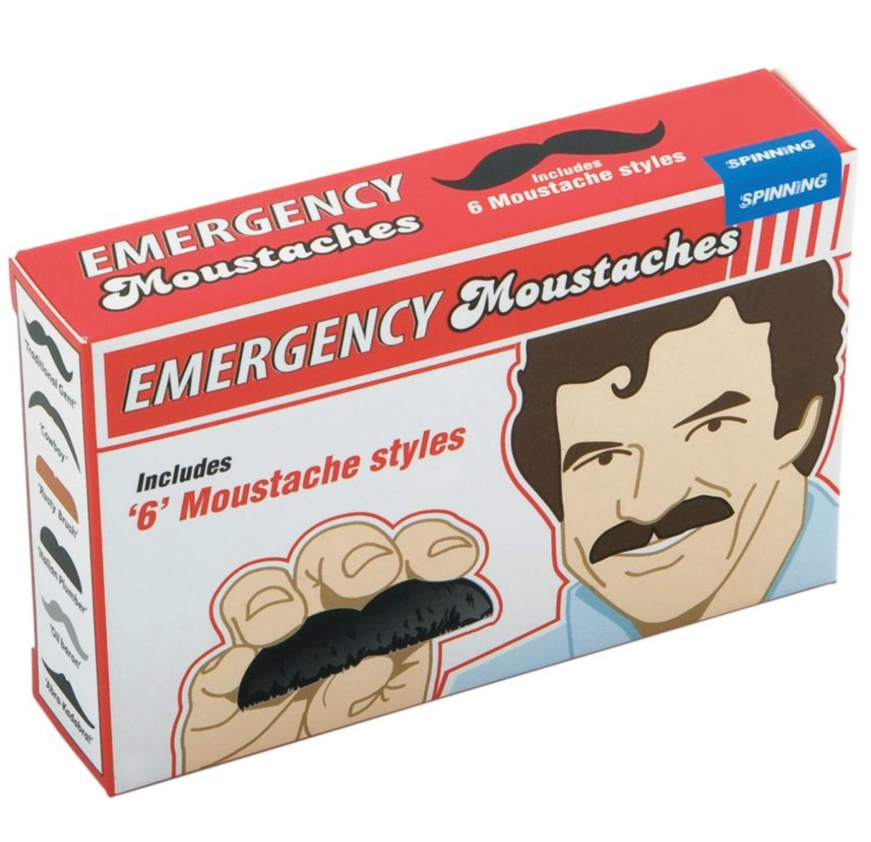 Emergency Mustaches – Set of 6