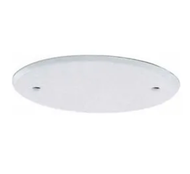 Satco 90-069 Blank Up Kit for 4-in. Box - White