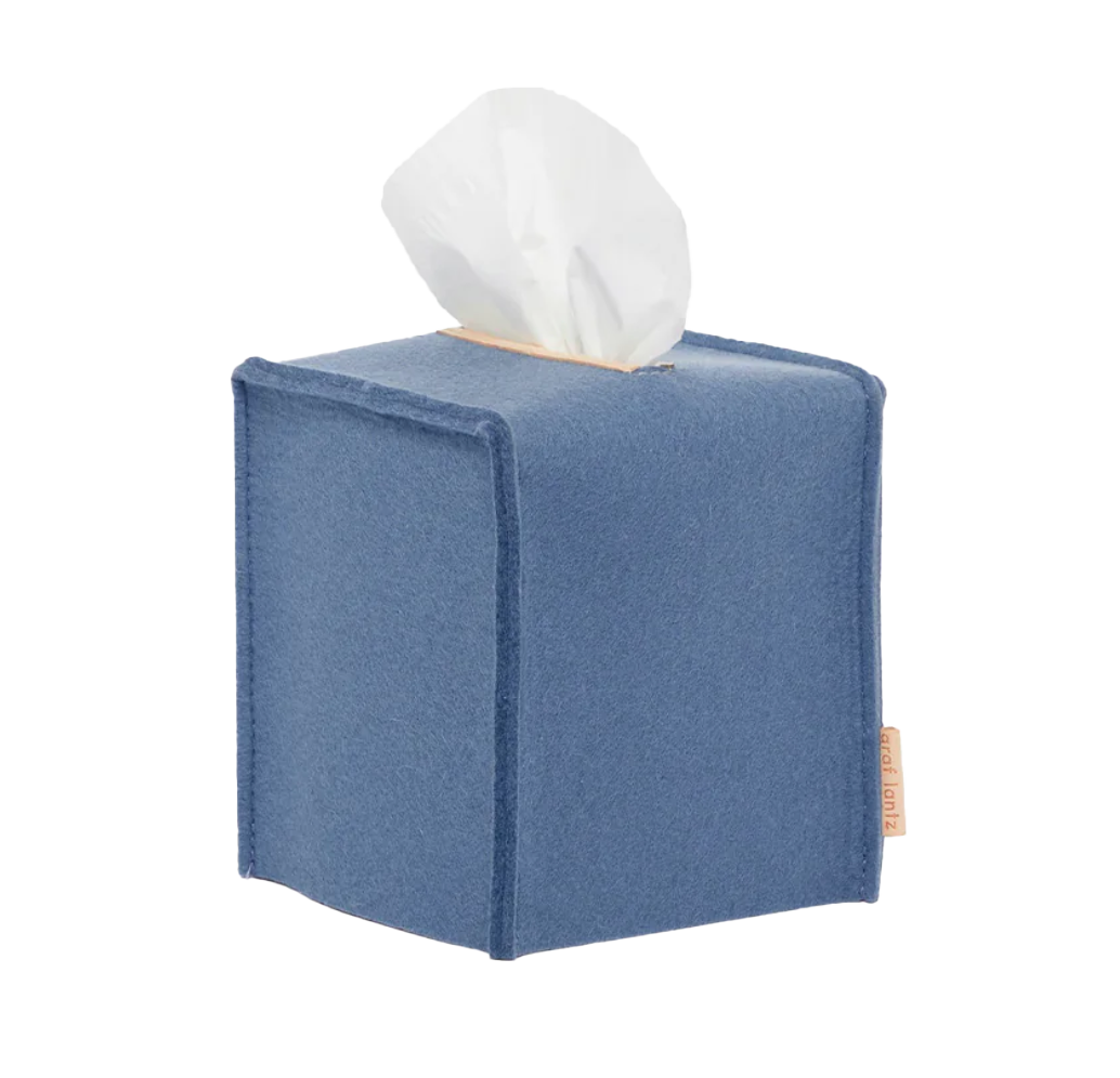 Graf Lantz Small Felt Tissue Box Cover – Horizon