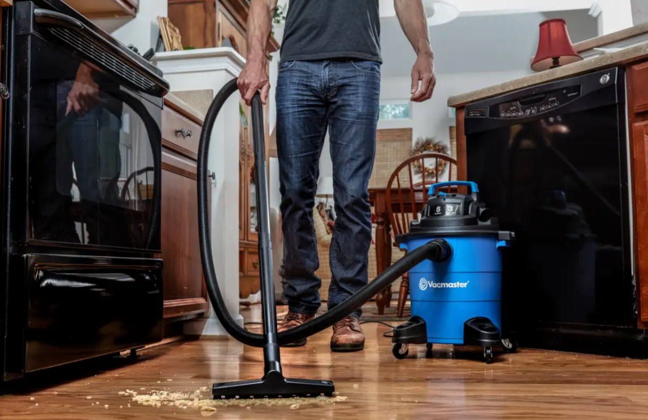 Wet/Dry Vacuum Cleaner – 5-Gallons – 3 Peak HP