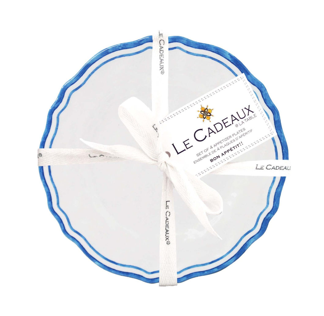 Le Cadeaux 6.5" Appetizer Plates – Set of 4 – Maison