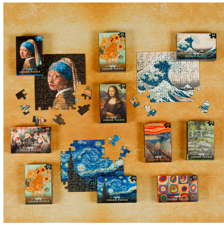 Masterpiece Mini Jigsaw Puzzle 50 pc– Assorted – Each Sold Separately