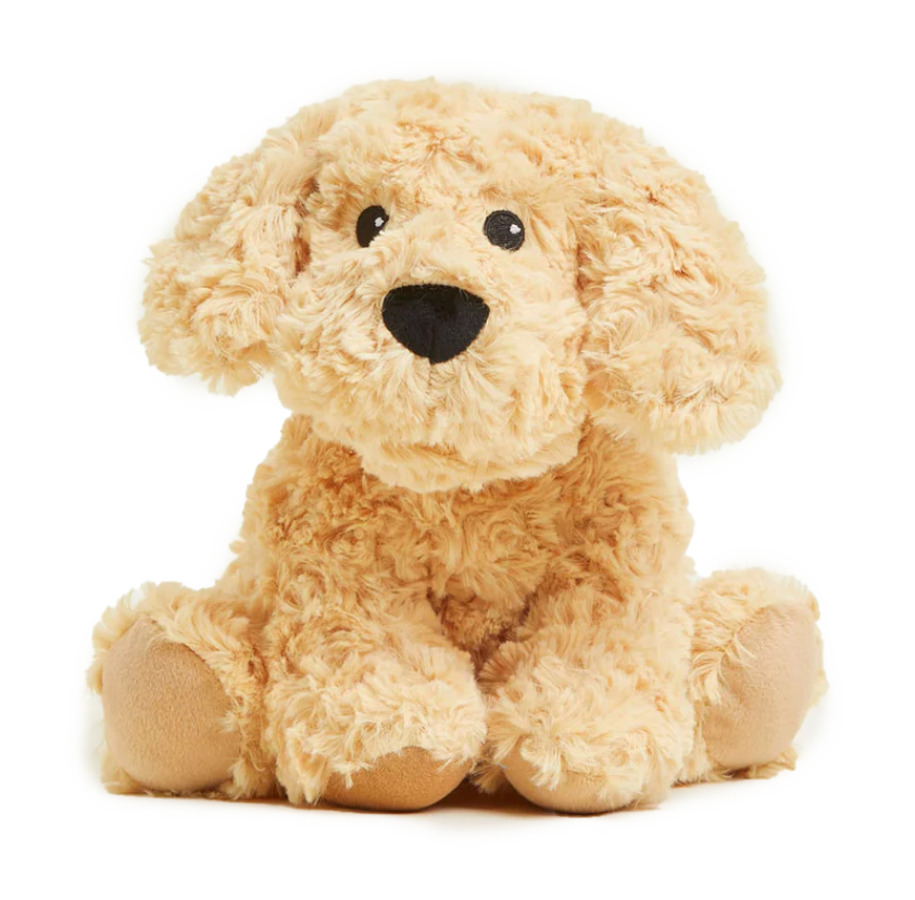 Warmies – Microwavable Lavender Scented Weighted Plush Animals – Golden Dog