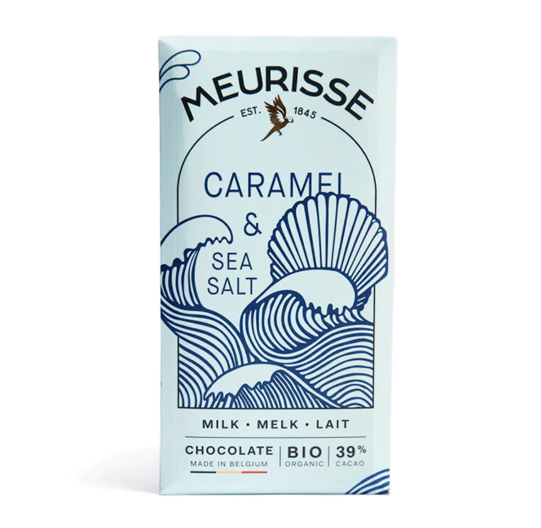 Meurisse Caramel Sea Salt Milk Chocolate 39% – 3.5oz **