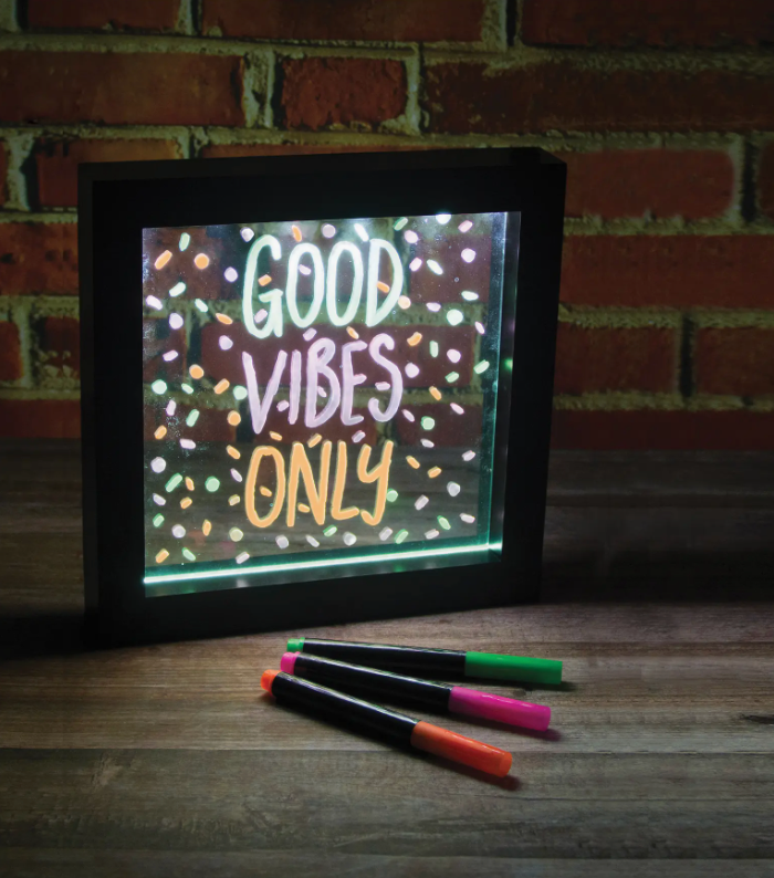 Light Up Neon Message Frame