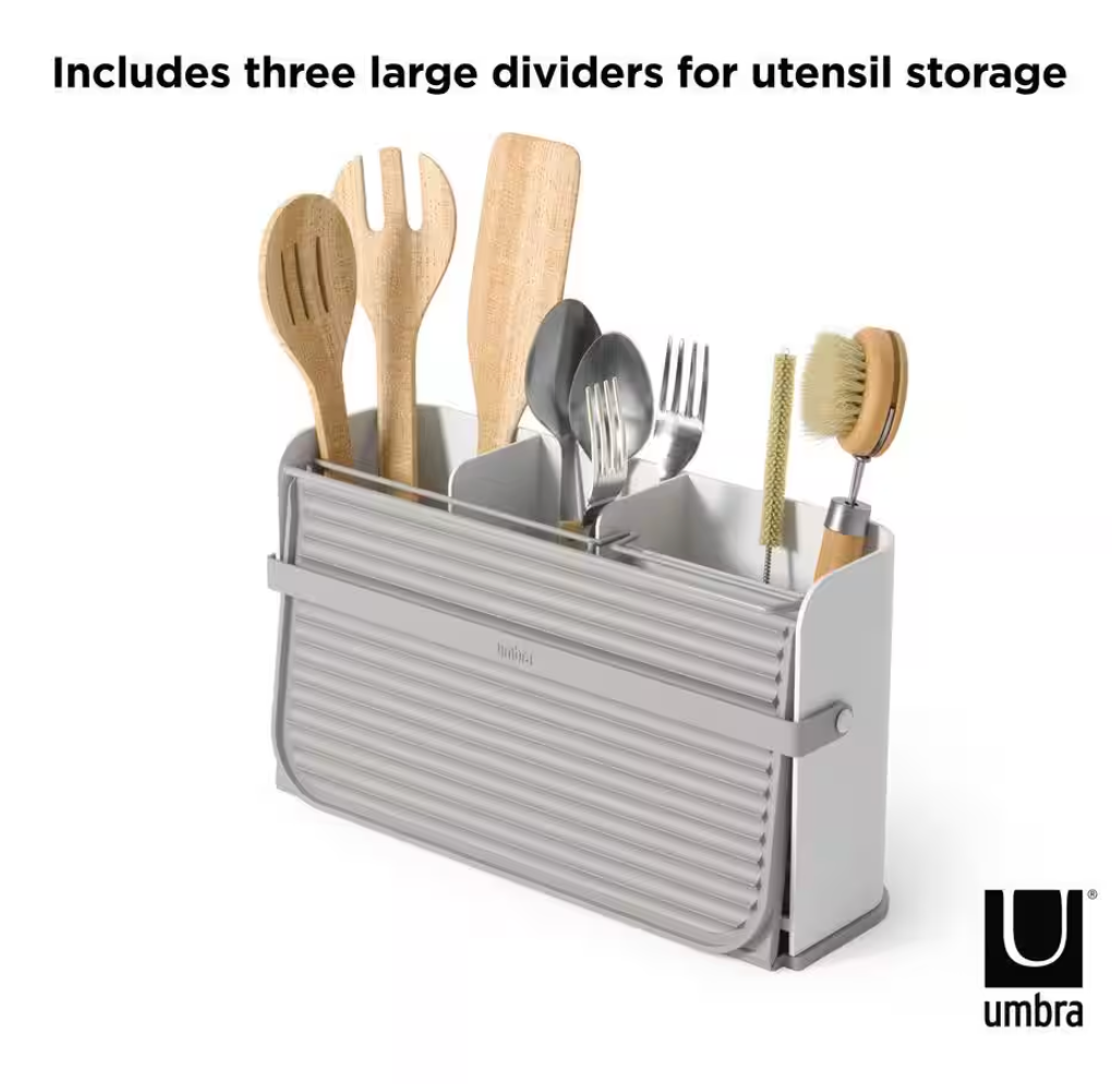 Umbra Sling Folding Dish Rack – White