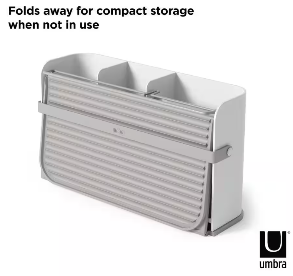 Umbra Sling Folding Dish Rack – White