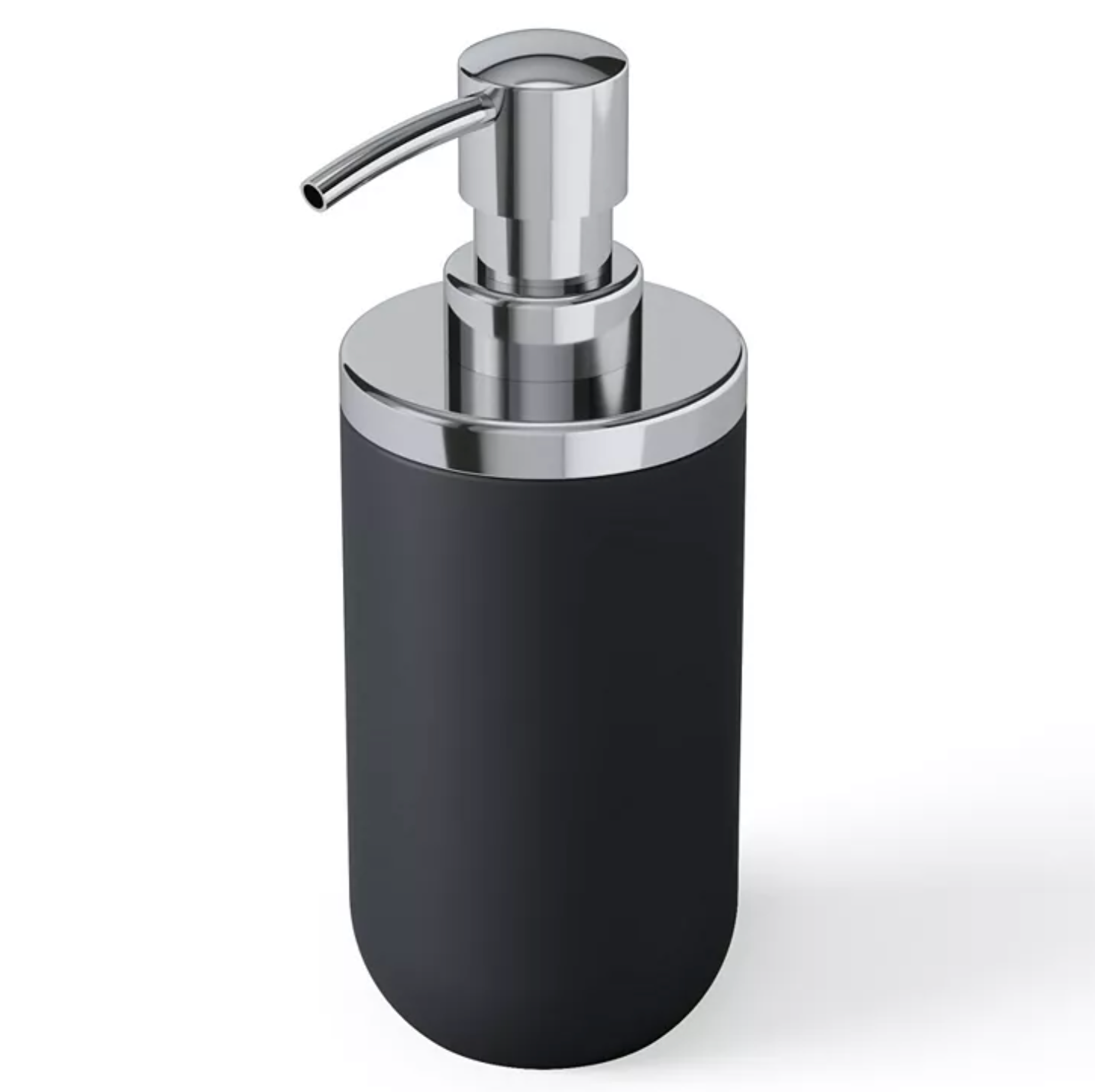 Umbra Junip Chrome Soap Pump – Matte Black