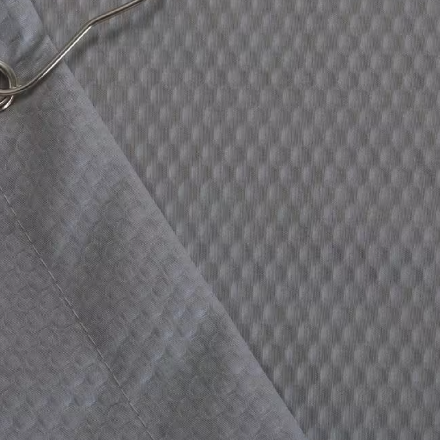 Delano Polyester Shower Liner – Grey – 70" x 72"