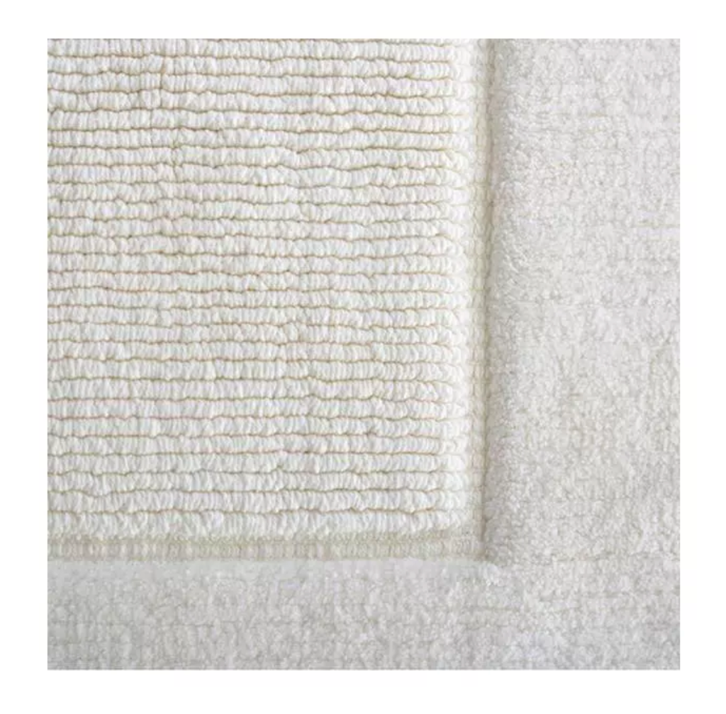 Moda Prima Super-Soft Cotton Bath Mat - 21" x 34" – Cream