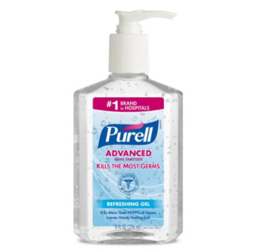 Purell Advanced Hand Sanitizer Gel Pump – 8oz