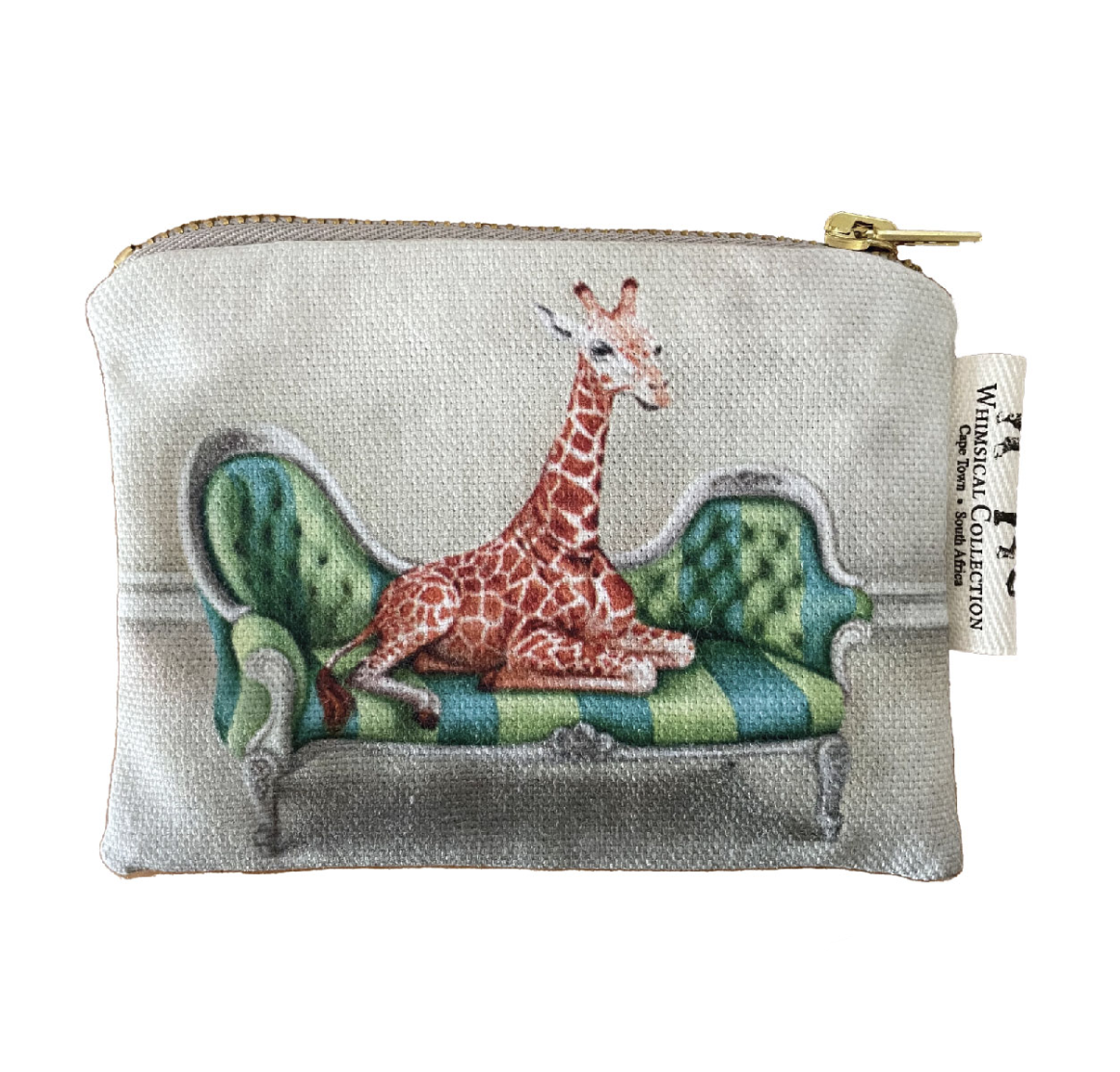 Wildlife At Leisure Hand-Made Coin Purse – Giraffe