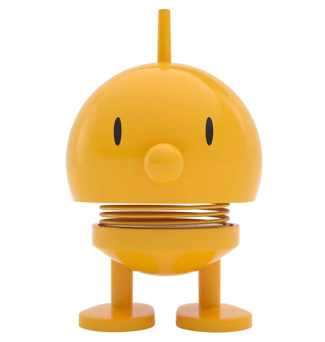 Hoptimist Classic Bobblehead Figure – 3"– Yellow