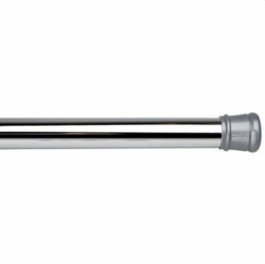 Shower Curtain Tension Rod – Chrome – 41" to 76"