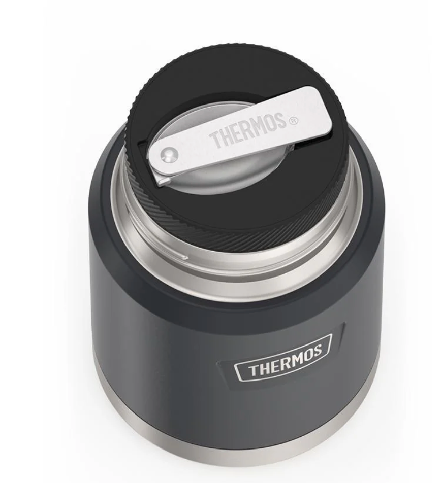 Thermos Insulated Stainless Steel Food Jar & Spoon – Granite – 16 oz.