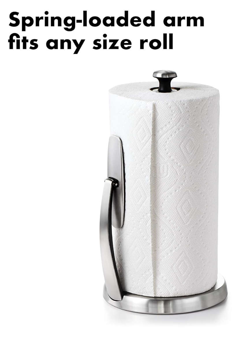 OXO Good Grips SimplyTear Paper Towel Holder - Stainless Steel