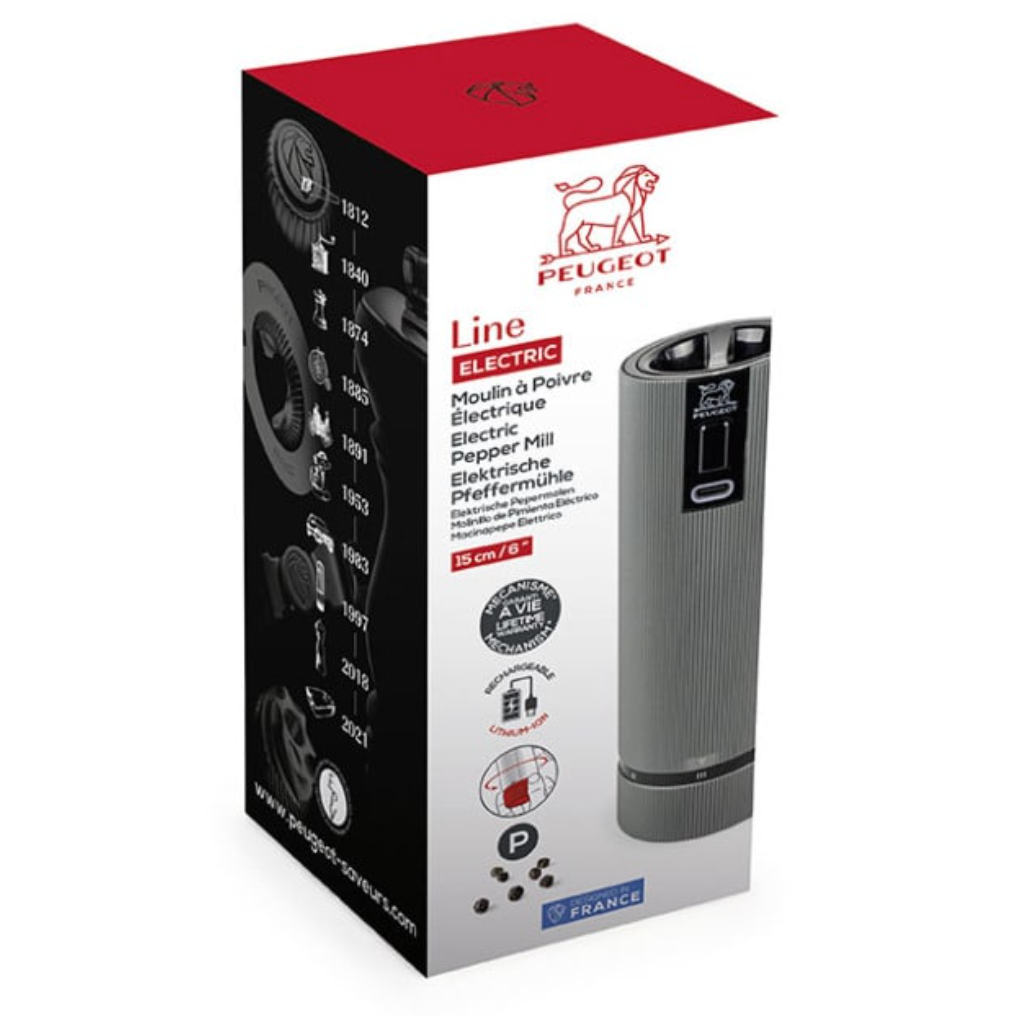 Peugeot – Line u'Select Electric Rechargeable 15 cm Pepper Mill