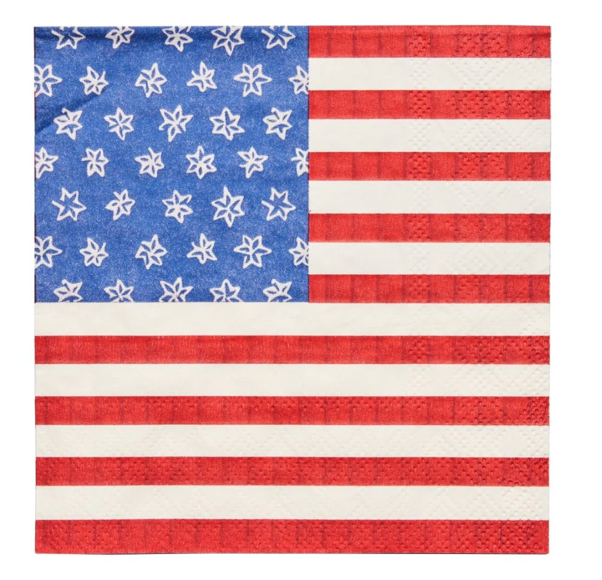 Sophistiplate Paper Beverage Napkins – Pack of 20 – Americana