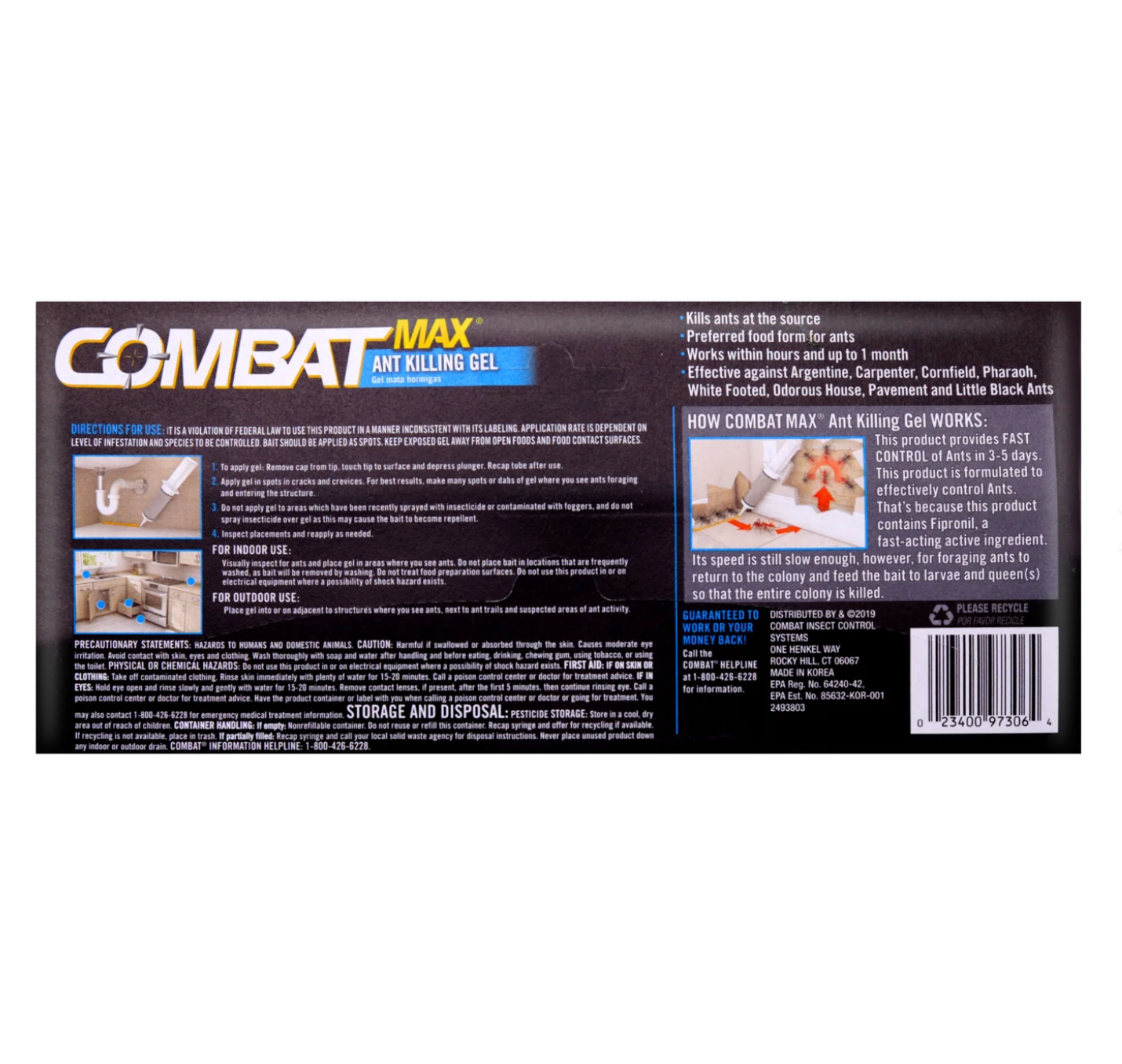 Combat Max Ant Killing Gel – 0.95 oz