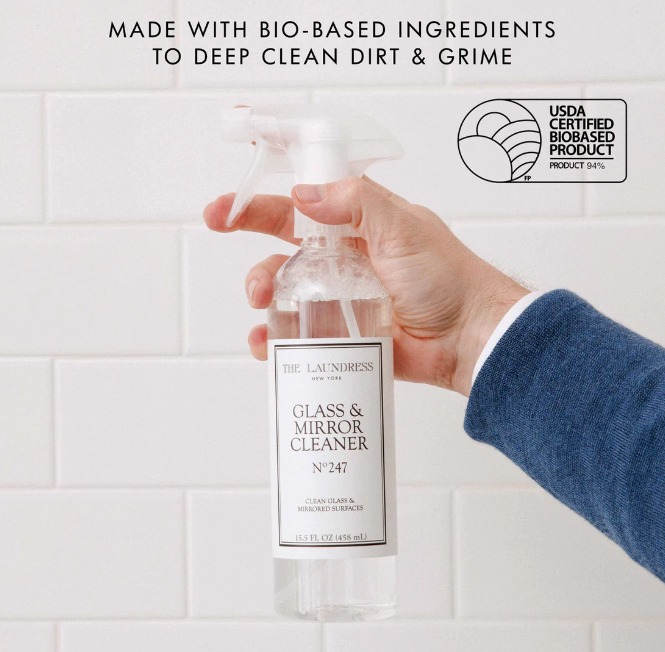 Laundress Glass & Mirror Cleaner – 15.5oz