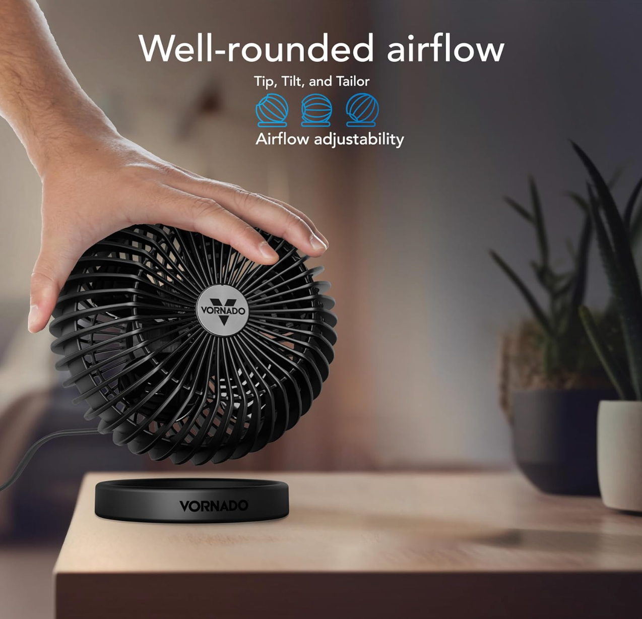 Vornado SPHERE Small Desktop Globe Fan