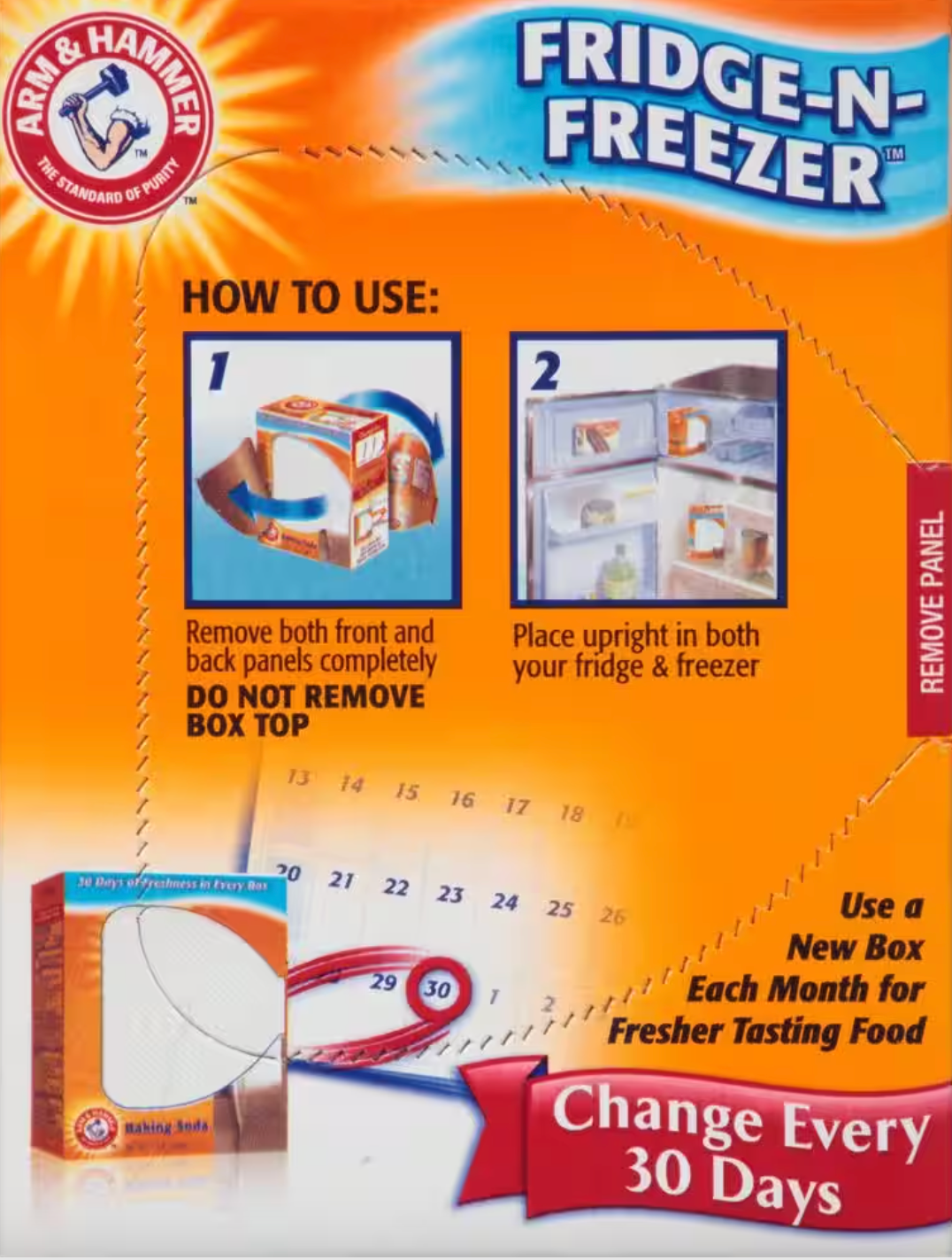 Arm & Hammer Baking Soda Fridge N Freezer – 16 oz.