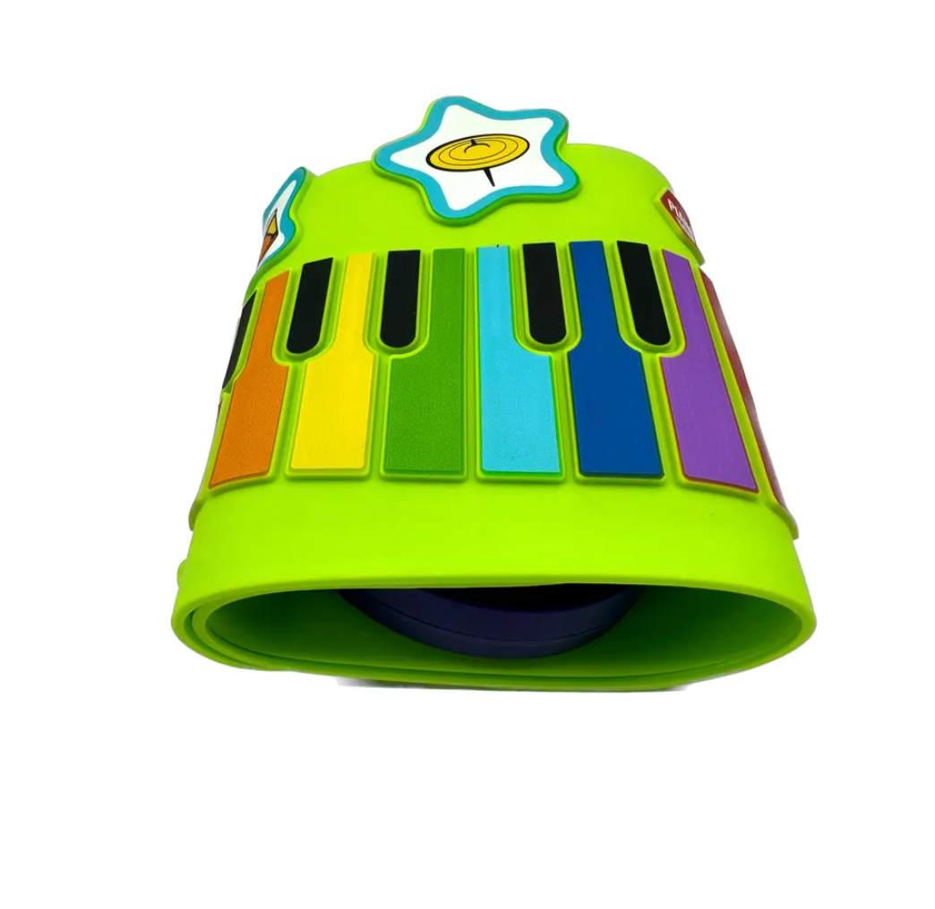 Rock & Roll It On the Go Piano and Drum Music Toy for Kids
